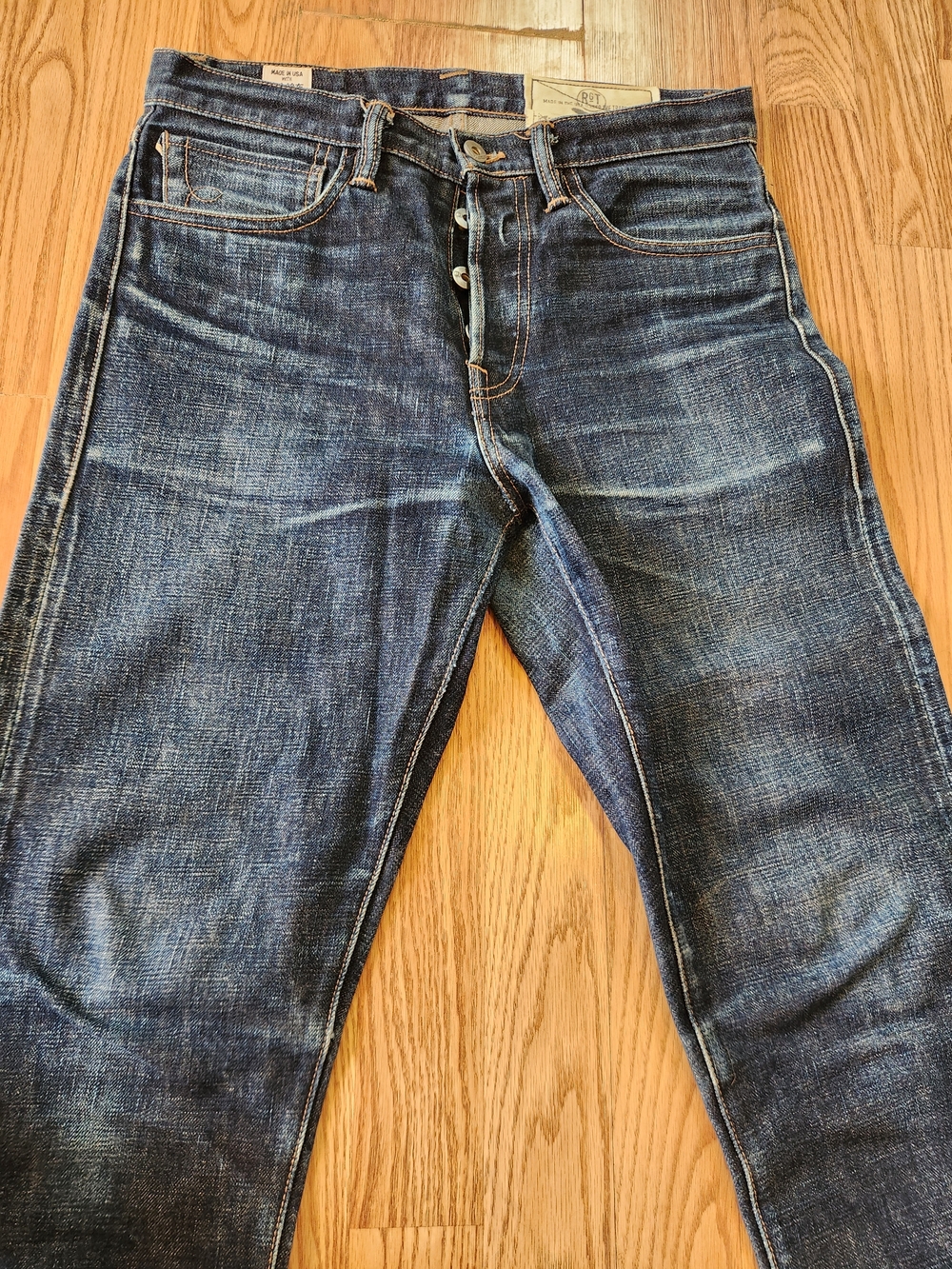 Rogue Territory MiUSA Straight Strider Jeans 29 (30x30) 15.5oz Japanese Denim